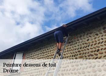 Peinture dessous de toit Drôme