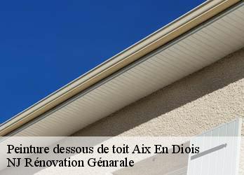 Peinture dessous de toit  aix-en-diois-26150 NJ Rénovation Génarale