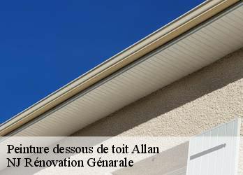 Peinture dessous de toit  allan-26780 NJ Rénovation Génarale