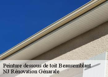 Peinture dessous de toit  beausemblant-26240 NJ Rénovation Génarale