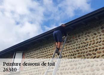 Peinture dessous de toit 26340