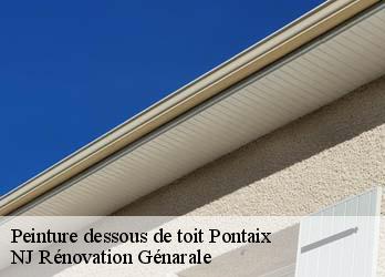 Peinture dessous de toit pontaix-26150