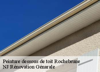 Peinture dessous de toit  rochebrune-26110 NJ Rénovation Génarale