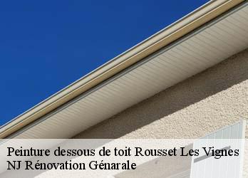 Peinture dessous de toit rousset-les-vignes-26770 NJ Rénovation Génarale