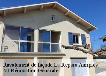 Ravalement de façade  la-repara-auriples-26400 NJ Rénovation Génarale