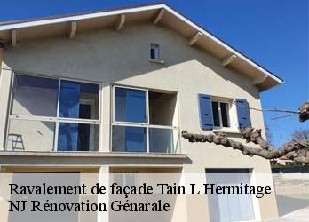 Ravalement de façade tain-l-hermitage-26600 NJ Rénovation