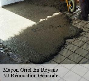 Maçon  oriol-en-royans-26190 NJ Rénovation Génarale