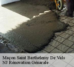 Maçon  saint-barthelemy-de-vals-26240 NJ Rénovation Génarale