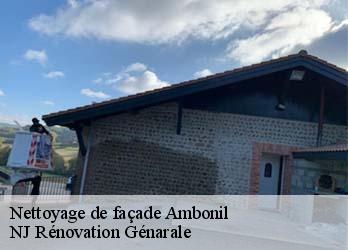 Nettoyage de façade  ambonil-26800 NJ Rénovation Génarale