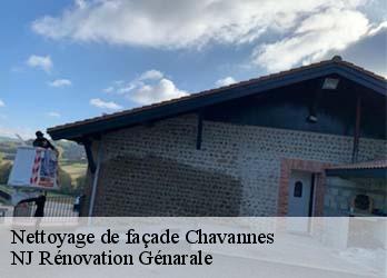 Nettoyage de façade  chavannes-26260 NJ Rénovation Génarale