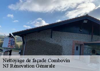 Nettoyage de façade combovin-26120 NJ Rénovation Génarale