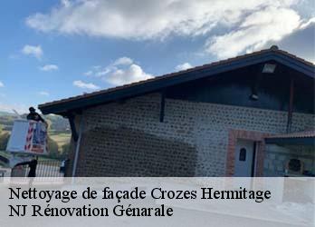 Nettoyage de façade crozes-hermitage-26600 NJ Rénovation Génarale