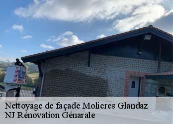 Nettoyage de façade  molieres-glandaz-26150 NJ Rénovation Génarale