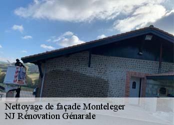 Nettoyage de façade monteleger-26760 NJ Rénovation Génarale