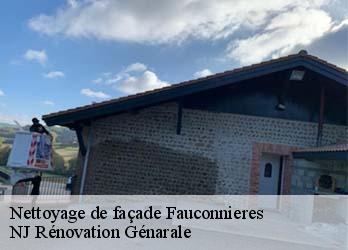 Nettoyage de façade  fauconnieres-26120 NJ Rénovation Génarale