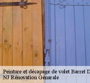 Peinture et décapage de volet  barret-de-lioure-26570 NJ Rénovation Génarale