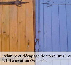 Peinture et décapage de volet buis-les-baronnies-26170 NJ Rénovation Génarale
