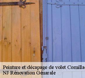 Peinture et décapage de volet cornillac-26510 NJ Rénovation Génarale
