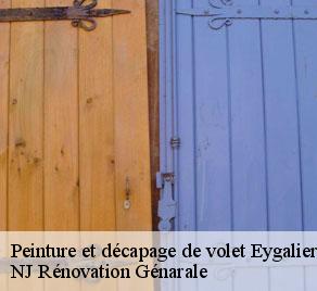 Peinture et décapage de volet eygaliers-26170 NJ Rénovation