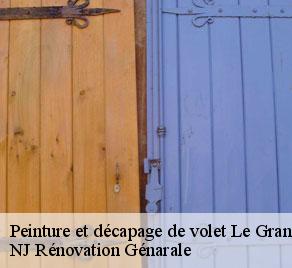 Peinture et décapage de volet le-grand-serre-26530 NJ Rénovation Génarale