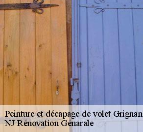 Peinture et décapage de volet  grignan-26230 NJ Rénovation Génarale