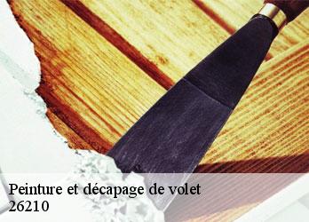 Peinture et décapage de volet 26210