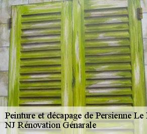Peinture et décapage de Persienne le-pilhon-26310 NJ Rénovation Génarale
